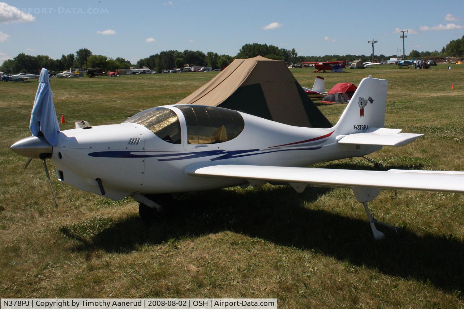 N378PJ, 2004 Europa Monowheel C/N 363, EAA AirVenture 2008