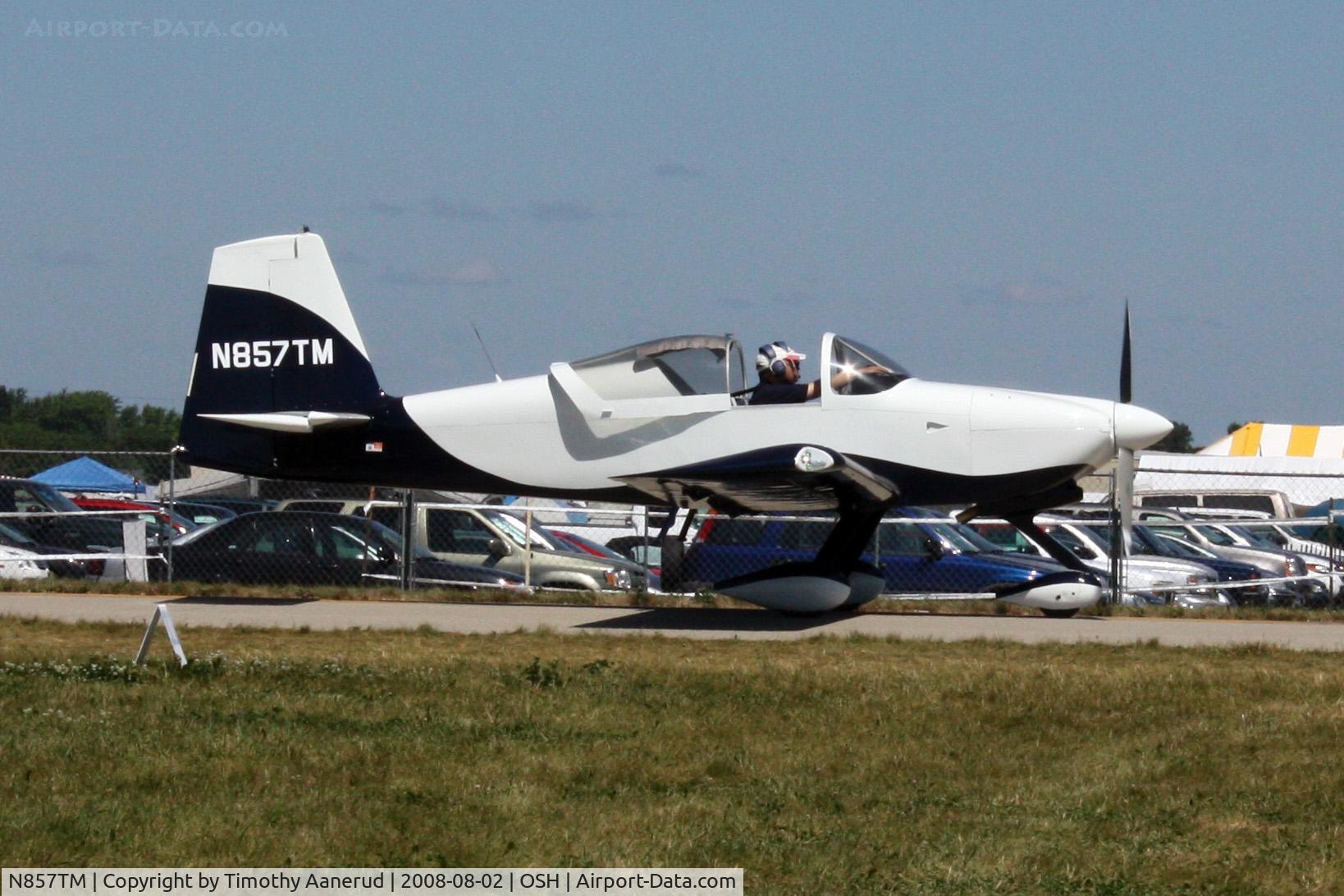 N857TM, 2007 Vans RV-9A C/N 90857, EAA AirVenture 2008