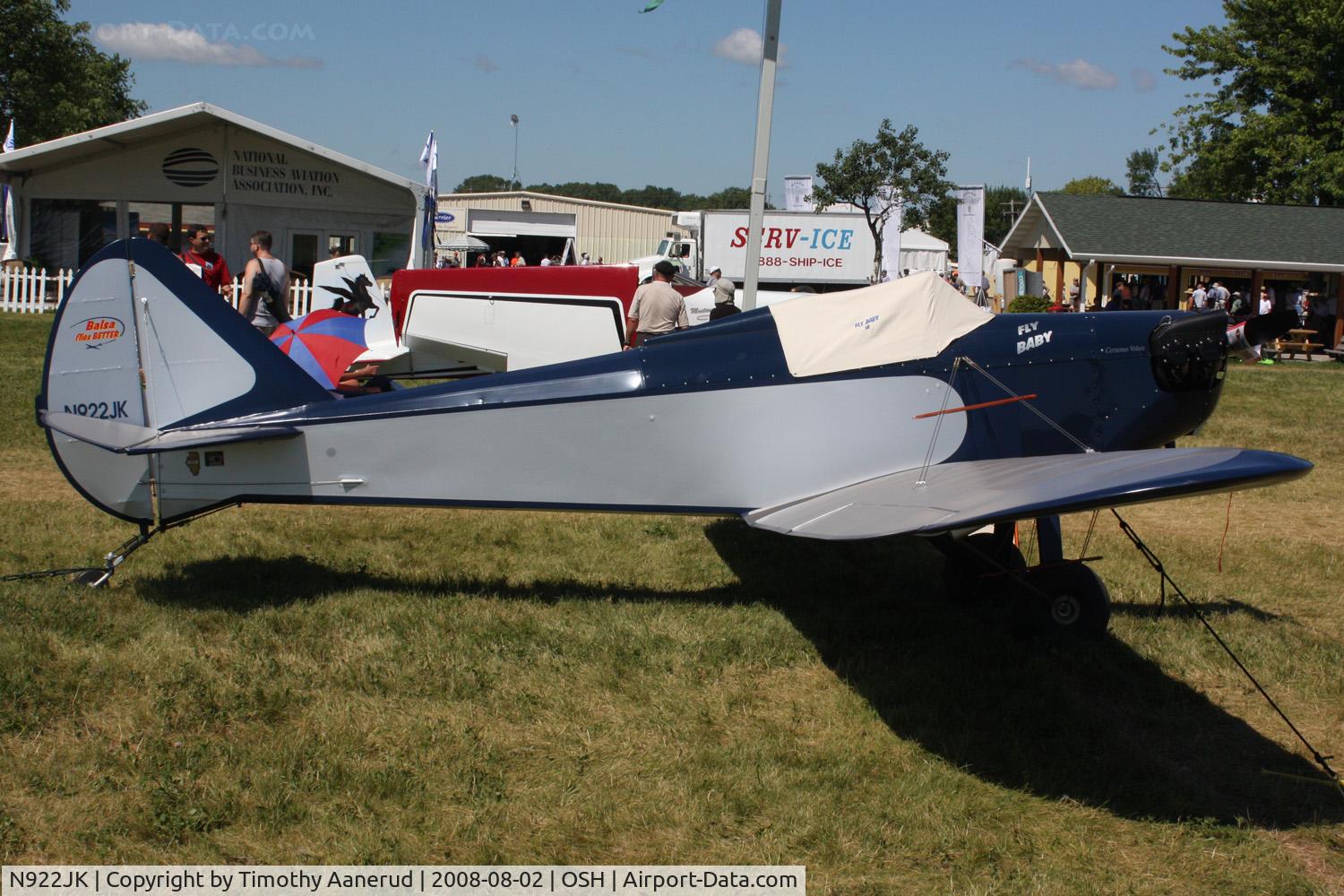 N922JK, 2004 Bowers Fly Baby 1A C/N 604, EAA AirVenture 2008, FLYBABY 1A