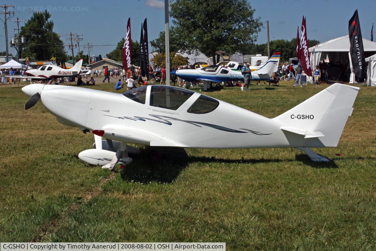 C-GSHO, 1995 Stoddard-Hamilton Glasair TD C/N 593, EAA AirVenture 2008