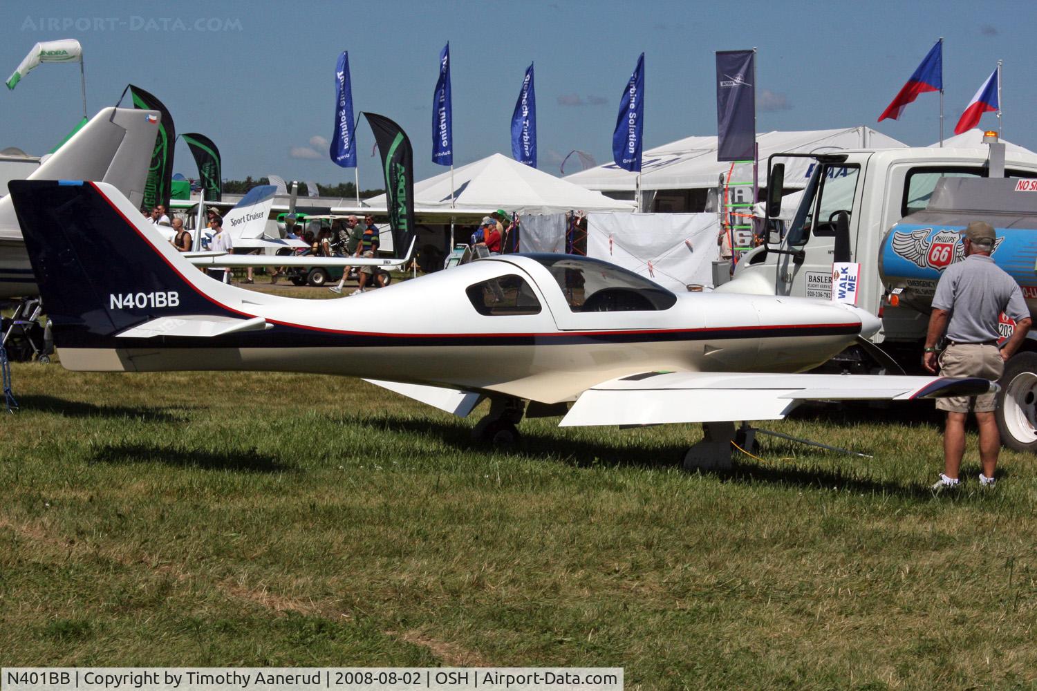 N401BB, 2001 Lancair 235 C/N 142, EAA AirVenture 2008