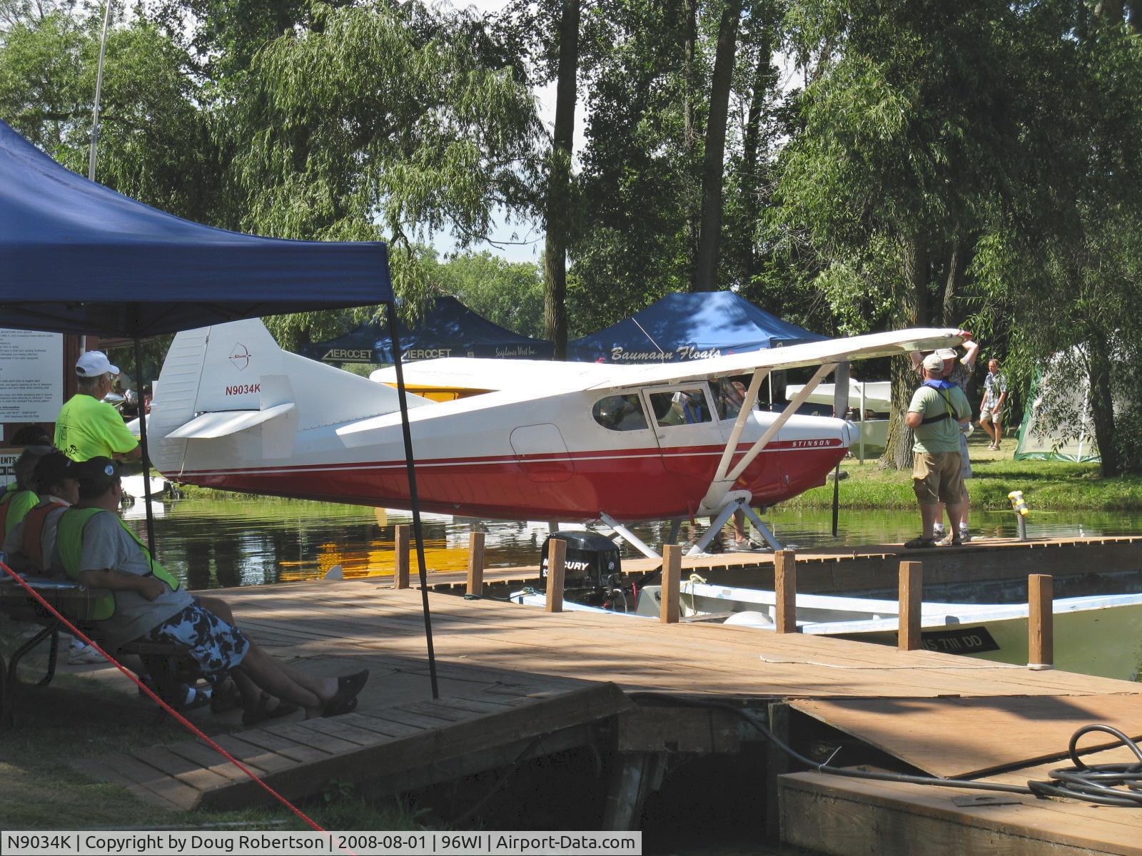 N9034K, 1947 Stinson 108-1 Voyager C/N 108-2034, 1947 Stinson 108-1 VOYAGER Franklin 6A4-150 150 Hp, four place cabin, quite a large dorsal fin
