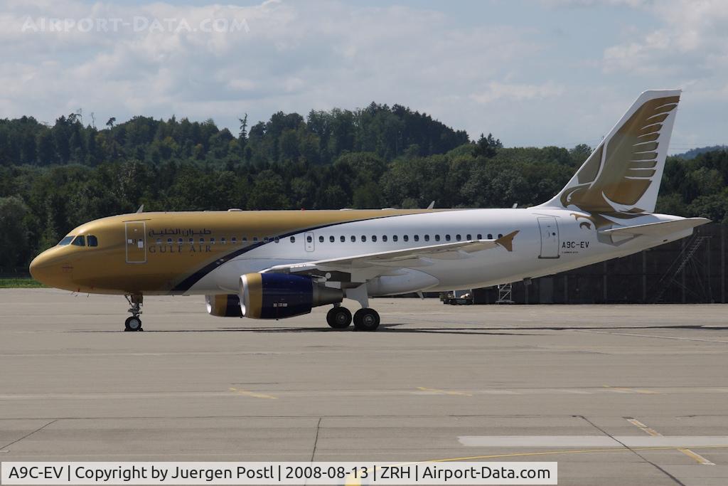 A9C-EV, 2003 Airbus A319-112 C/N 1901, Gulf Air Airbus A319-112