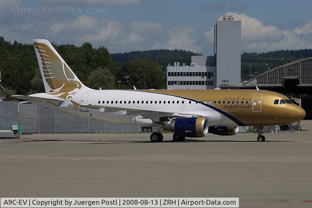 A9C-EV, 2003 Airbus A319-112 C/N 1901, Gulf Air Airbus A319-112