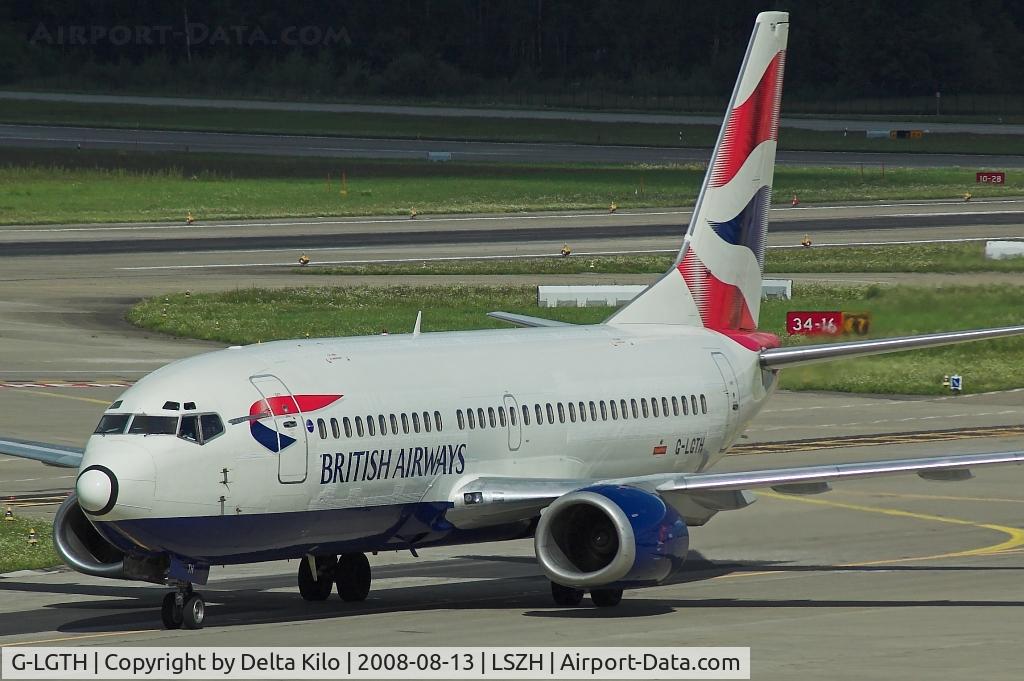G-LGTH, 1988 Boeing 737-3Y0 C/N 23924, British Airways