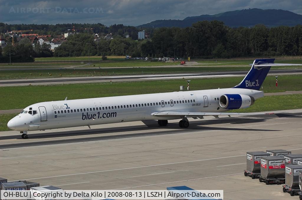 OH-BLU, 1996 McDonnell Douglas MD-90-30 C/N 53458, BLUE 1