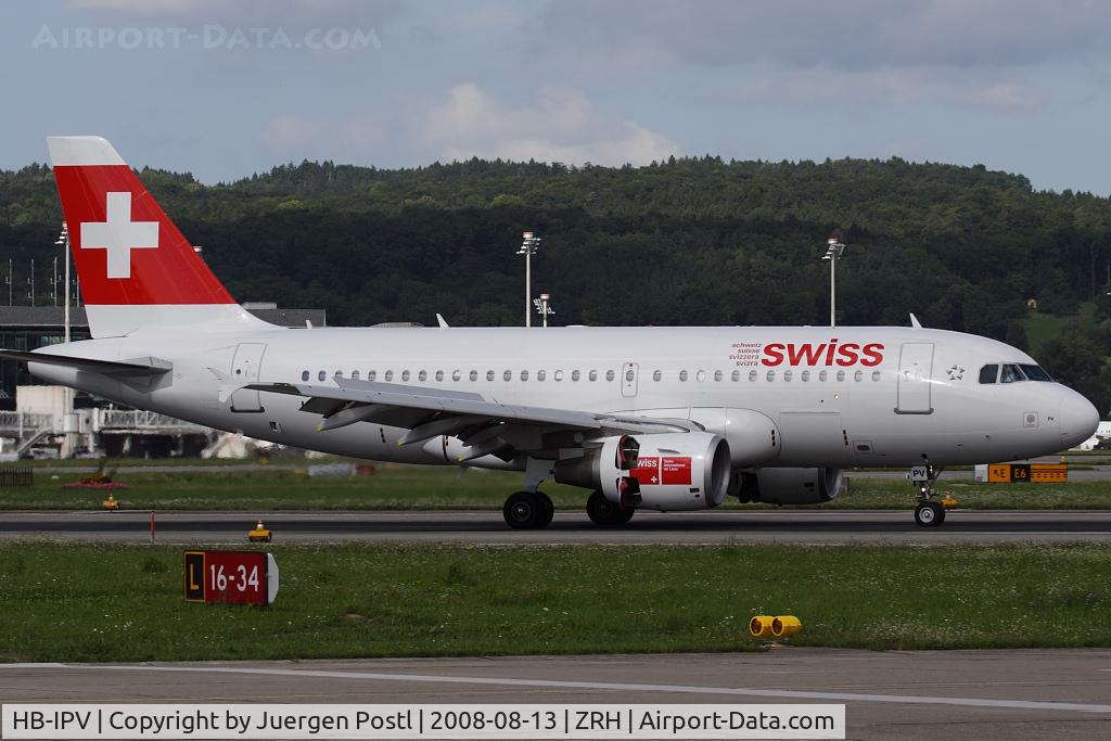 HB-IPV, 1996 Airbus A319-112 C/N 578, Airbus A319-112