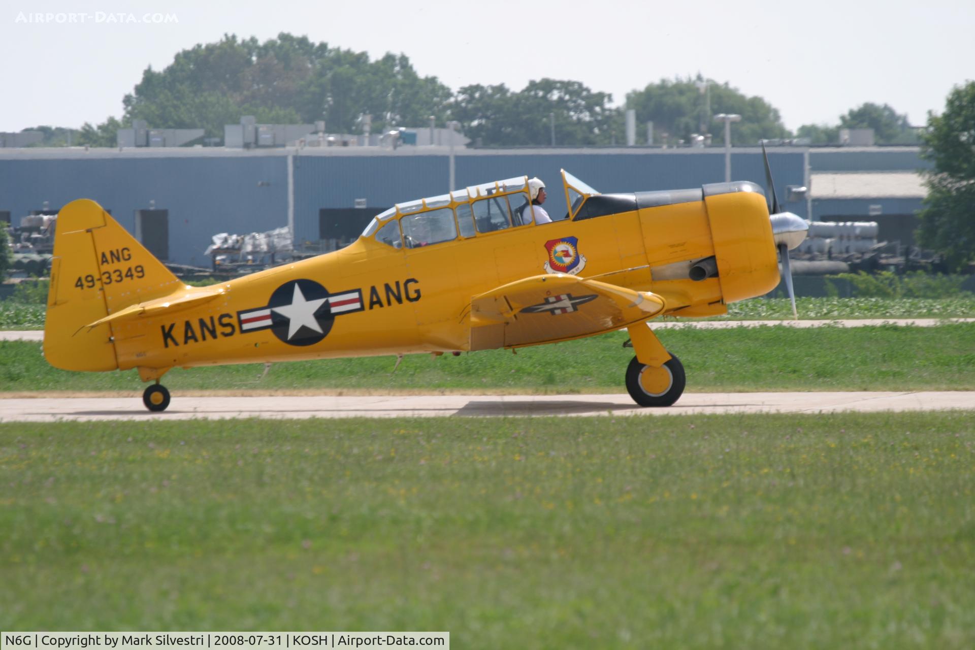 N6G, North American T-6G Texan C/N 168-463, Oshkosh 2008