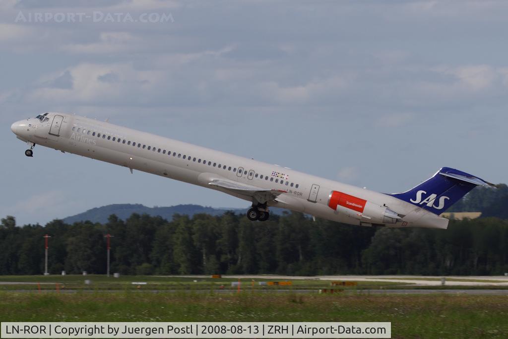 LN-ROR, 1985 McDonnell Douglas MD-82 (DC-9-82) C/N 49385, MD-82
