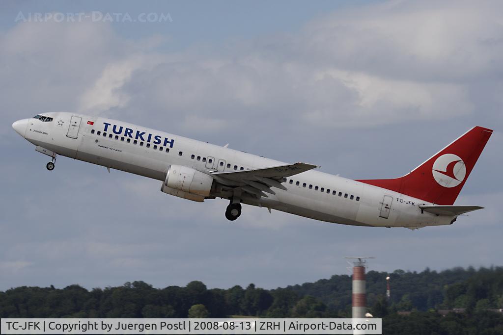 TC-JFK, 1999 Boeing 737-8F2 C/N 29773, Turkish Airlines Boeing 737-8F2