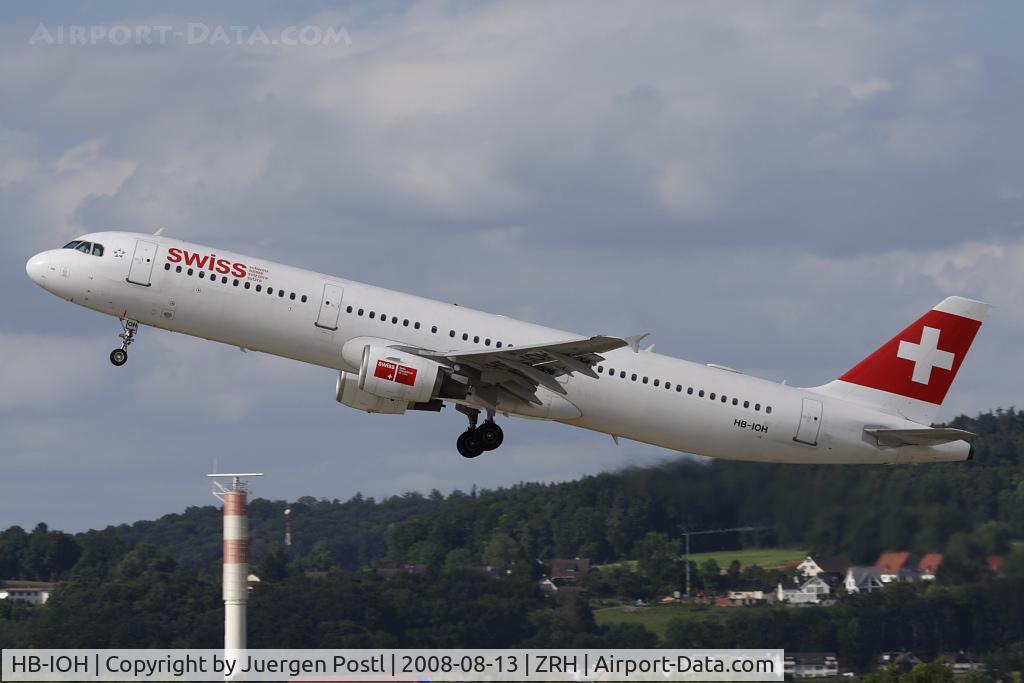 HB-IOH, 1997 Airbus A321-111 C/N 664, Airbus A321-111