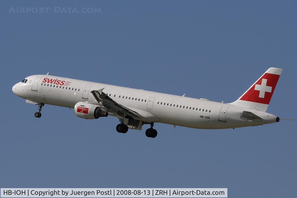 HB-IOH, 1997 Airbus A321-111 C/N 664, Airbus A321-111