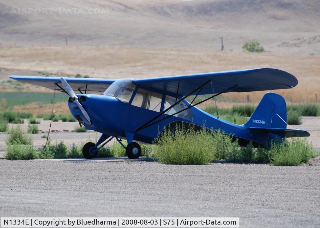 N1334E, 1946 Aeronca 7AC Champion C/N 7AC-4895, Parked