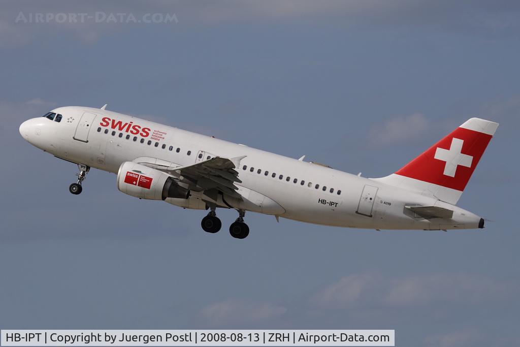 HB-IPT, 1997 Airbus A319-112 C/N 727, Airbus A319-112