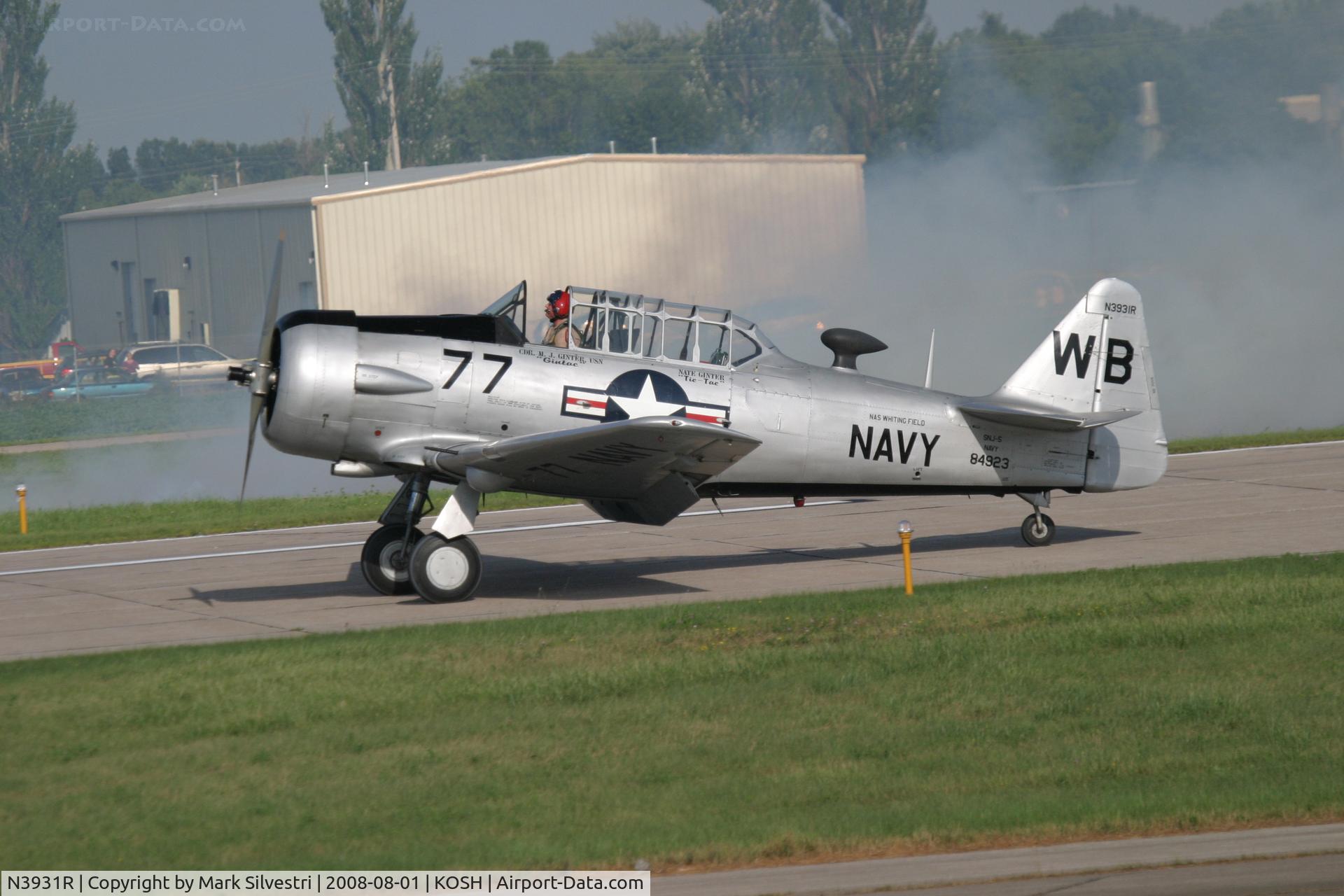 N3931R, North American AT-6B Texan C/N 84-923, Oshkosh 2008