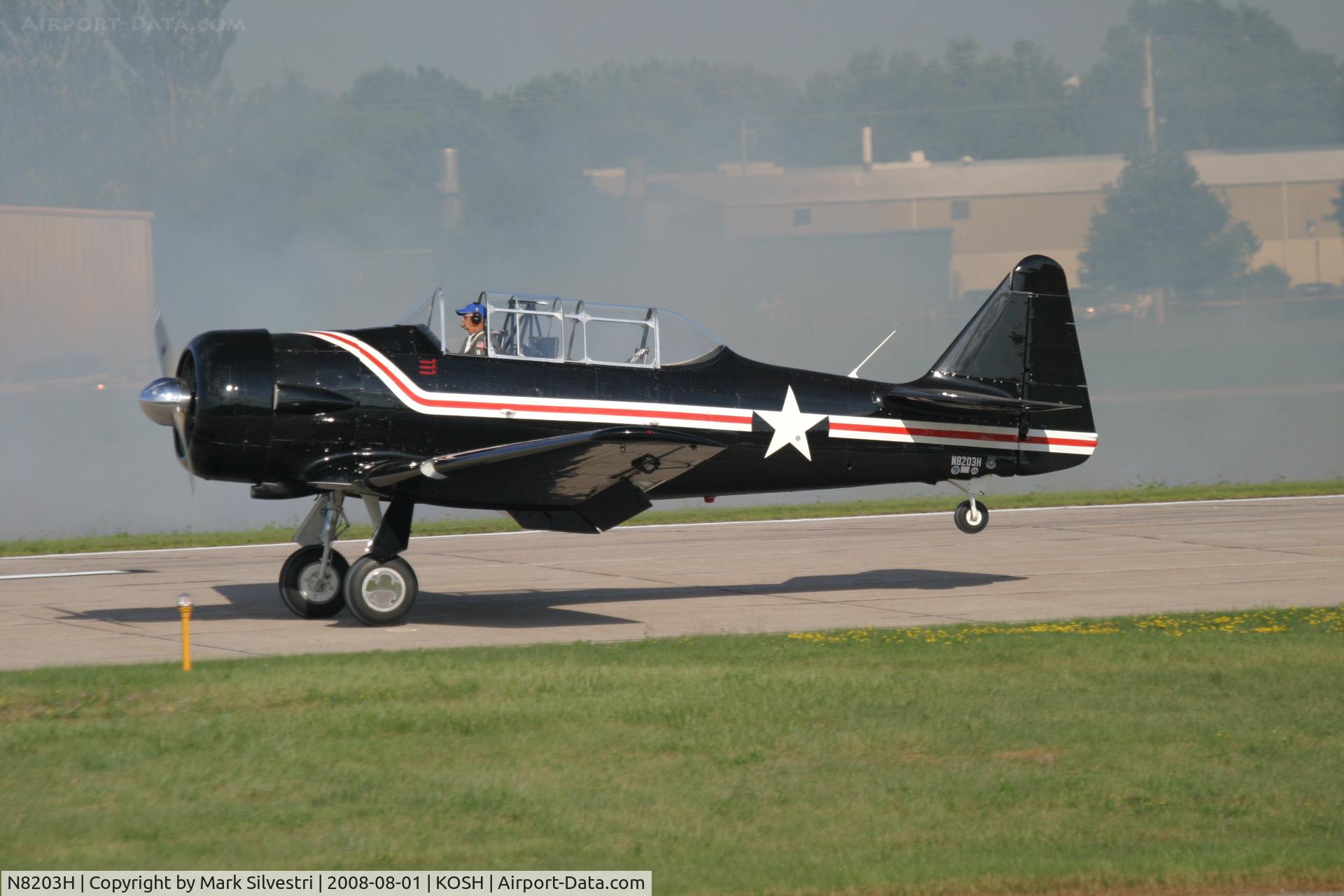 N8203H, 1960 North American T-6G Texan C/N 168-345, Oshkosh 2008