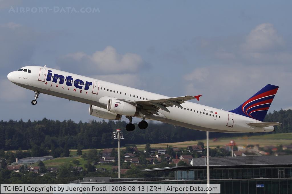 TC-IEG, 1999 Airbus A321-231 C/N 974, Airbus A321-231