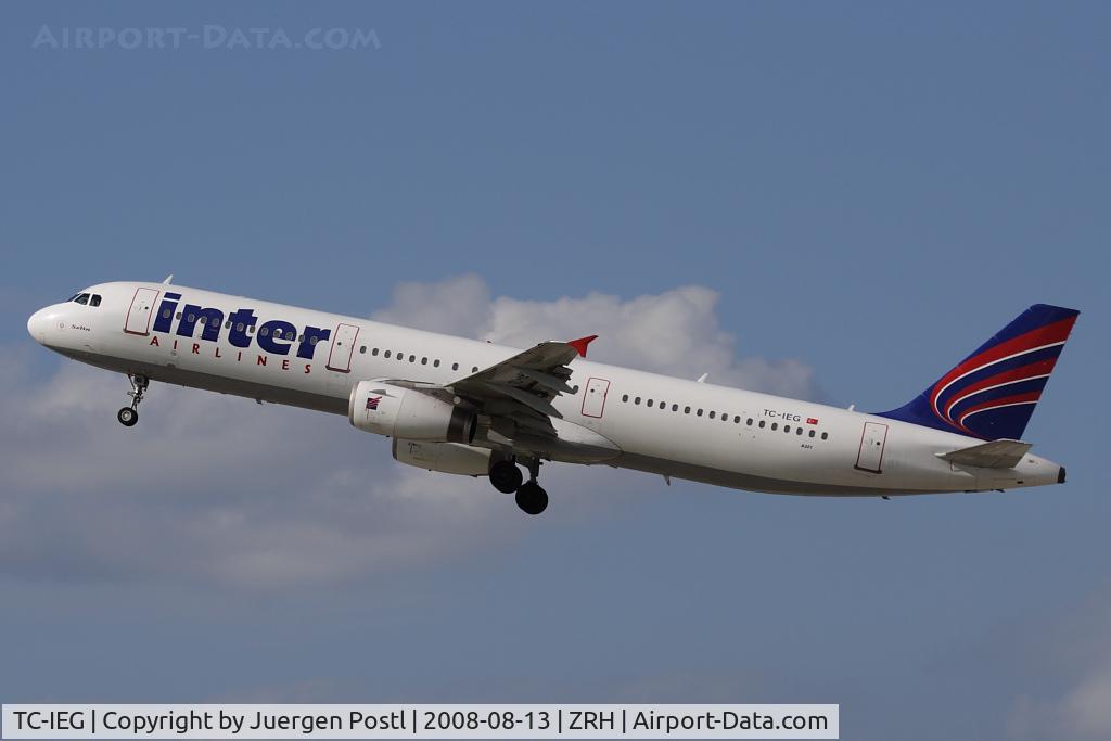 TC-IEG, 1999 Airbus A321-231 C/N 974, Airbus A321-231