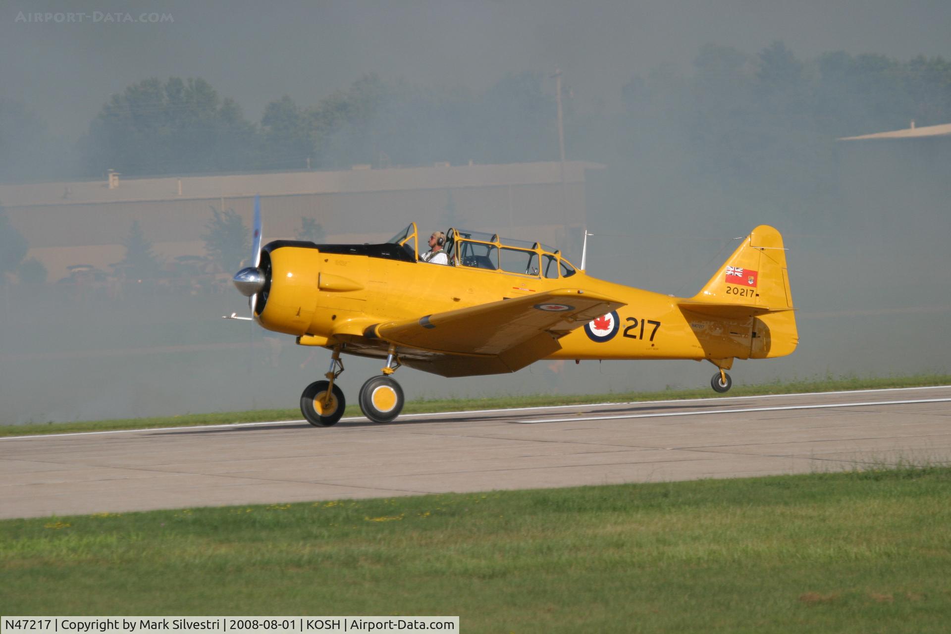 N47217, 1951 Canadian Car & Foundry Harvard MK IV C/N CCF4-8, Oshkosh 2008