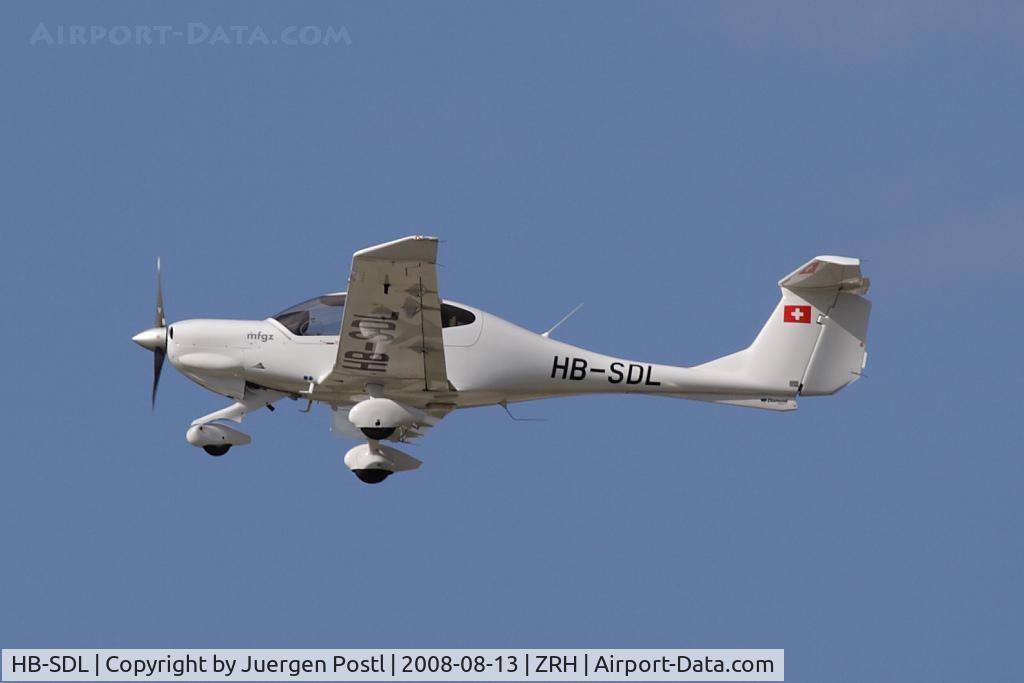 HB-SDL, 2007 Diamond DA-40D Diamond Star C/N D4.315, Motorfluggruppe Zürich Diamond DA40TDI Diamond Star