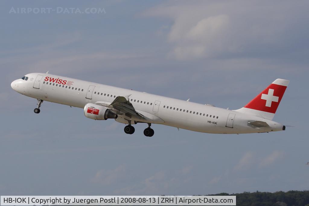 HB-IOK, 1999 Airbus A321-111 C/N 987, Airbus A321-111