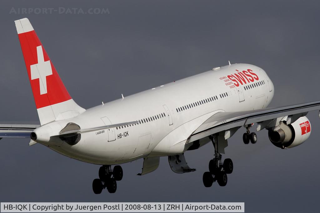 HB-IQK, 1999 Airbus A330-223 C/N 299, Airbus A330-223