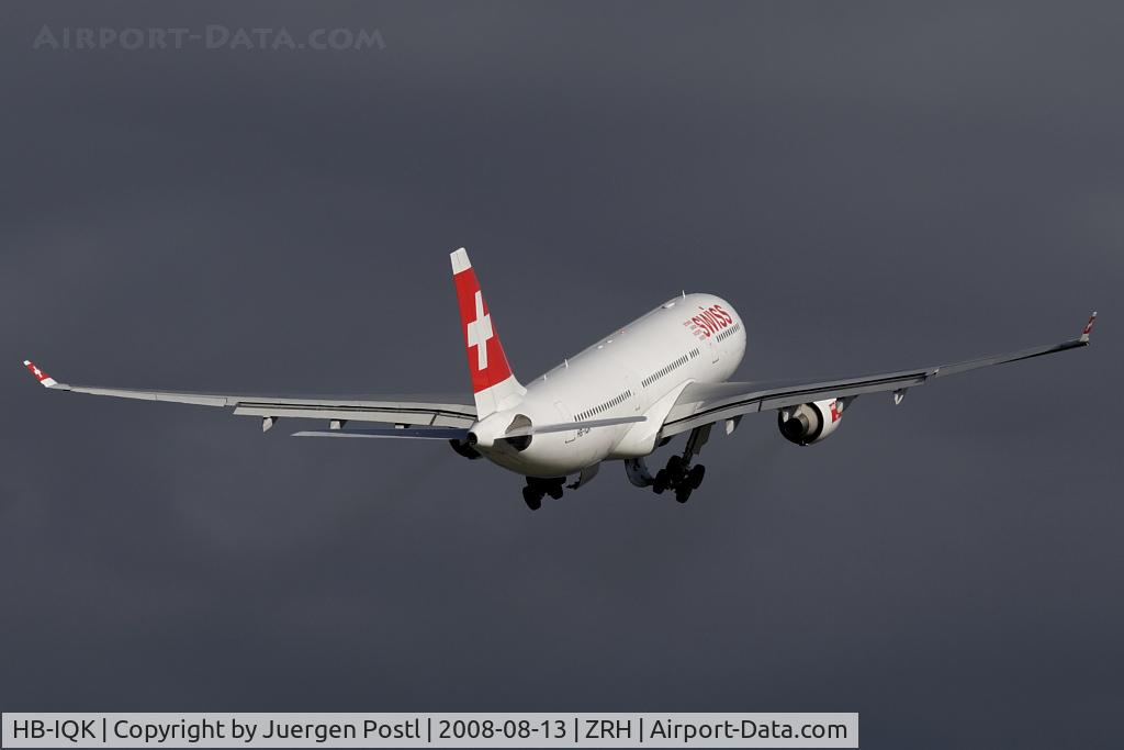 HB-IQK, 1999 Airbus A330-223 C/N 299, Airbus A330-223