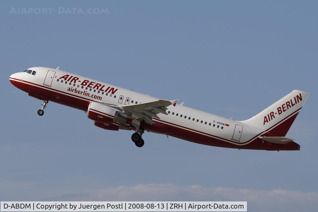 D-ABDM, 2006 Airbus A320-214 C/N 3006, Air Berlin Airbus A320-214