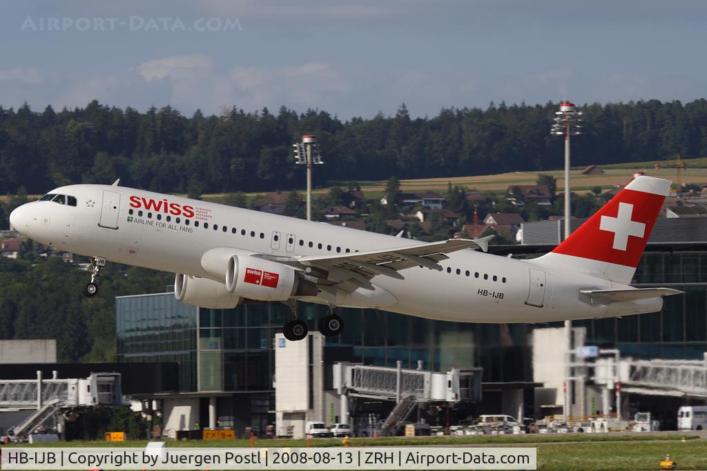 HB-IJB, 1995 Airbus A320-214 C/N 0545, Airbus A320-214