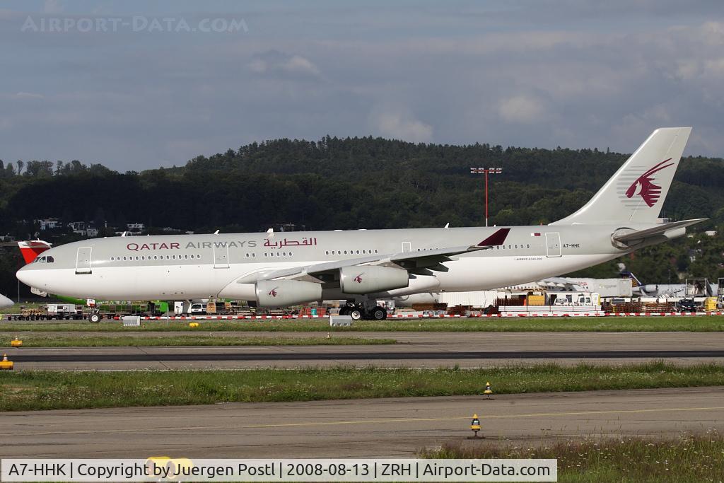 A7-HHK, 1993 Airbus A340-211 C/N 026, Airbus A340-211