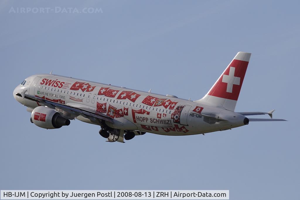 HB-IJM, 1996 Airbus A320-214 C/N 635, Airbus A320-214