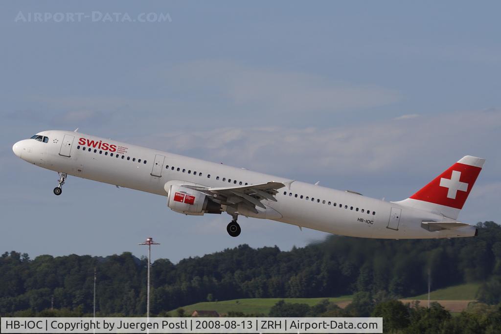 HB-IOC, 1995 Airbus A321-111 C/N 520, Airbus A321-111