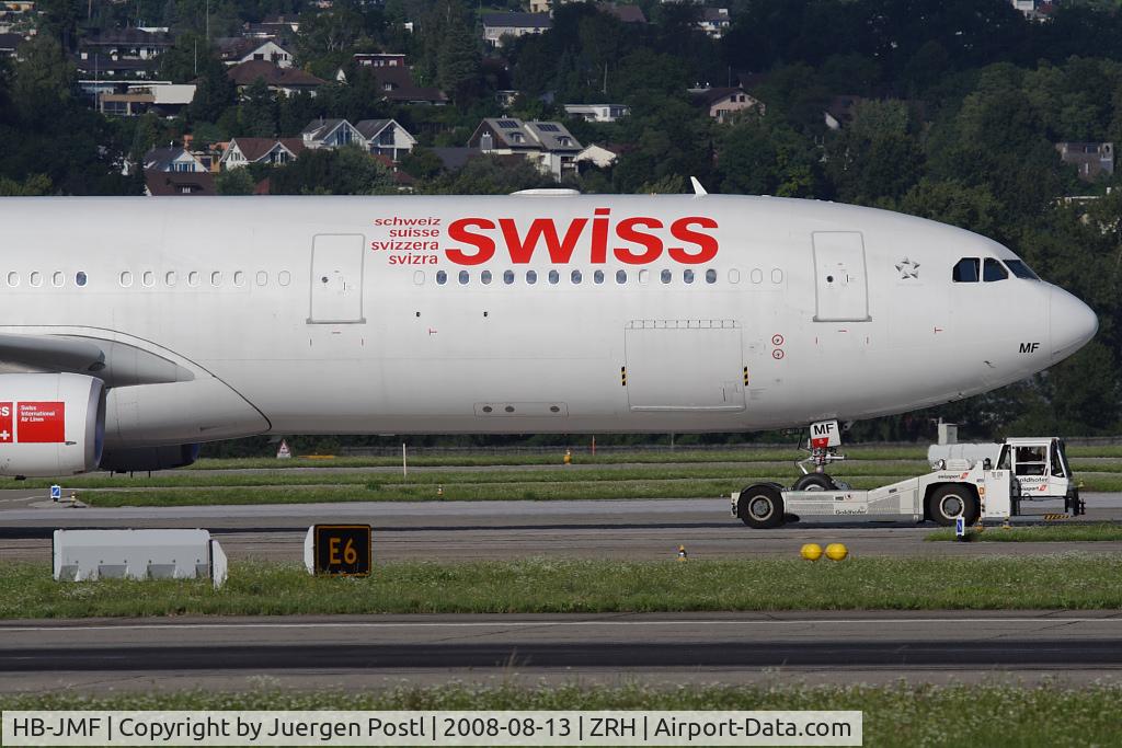 HB-JMF, 2003 Airbus A340-313X C/N 561, Airbus A340-313