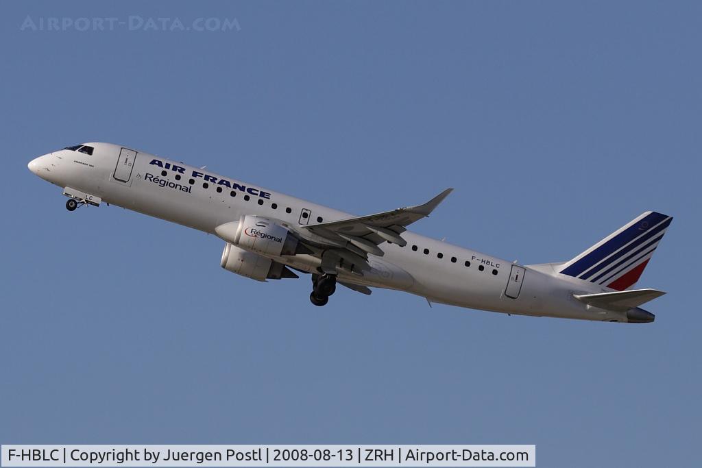 F-HBLC, 2007 Embraer 190AR (ERJ-190-100IGW) C/N 19000080, Embraer ERJ190-100LR 190LR