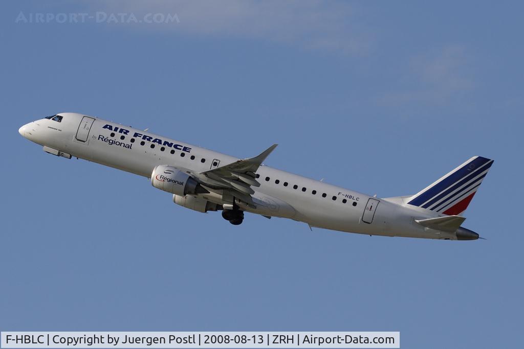 F-HBLC, 2007 Embraer 190AR (ERJ-190-100IGW) C/N 19000080, Embraer ERJ190-100LR 190LR
