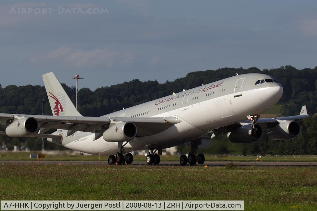 A7-HHK, 1993 Airbus A340-211 C/N 026, Airbus A340-211