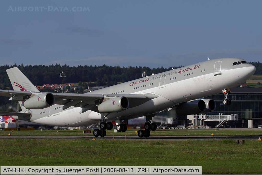 A7-HHK, 1993 Airbus A340-211 C/N 026, Airbus A340-211
