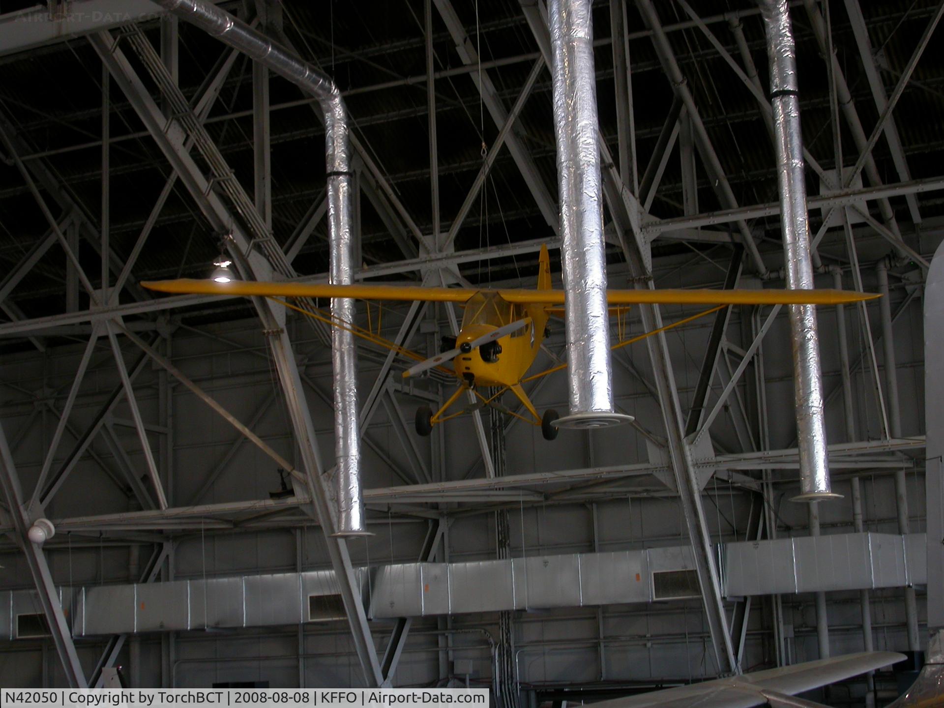N42050, 1943 Piper L-4A Grasshopper (O-59A / J3C-65) C/N 8570, Displayed as former Civil Air Patrol N42050