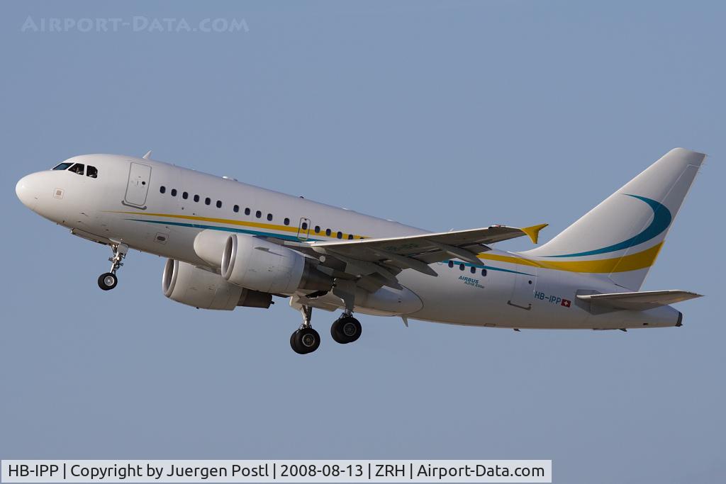 HB-IPP, 2006 Airbus ACJ318 (A318-112/CJ) C/N 2910, Airbus A318-112