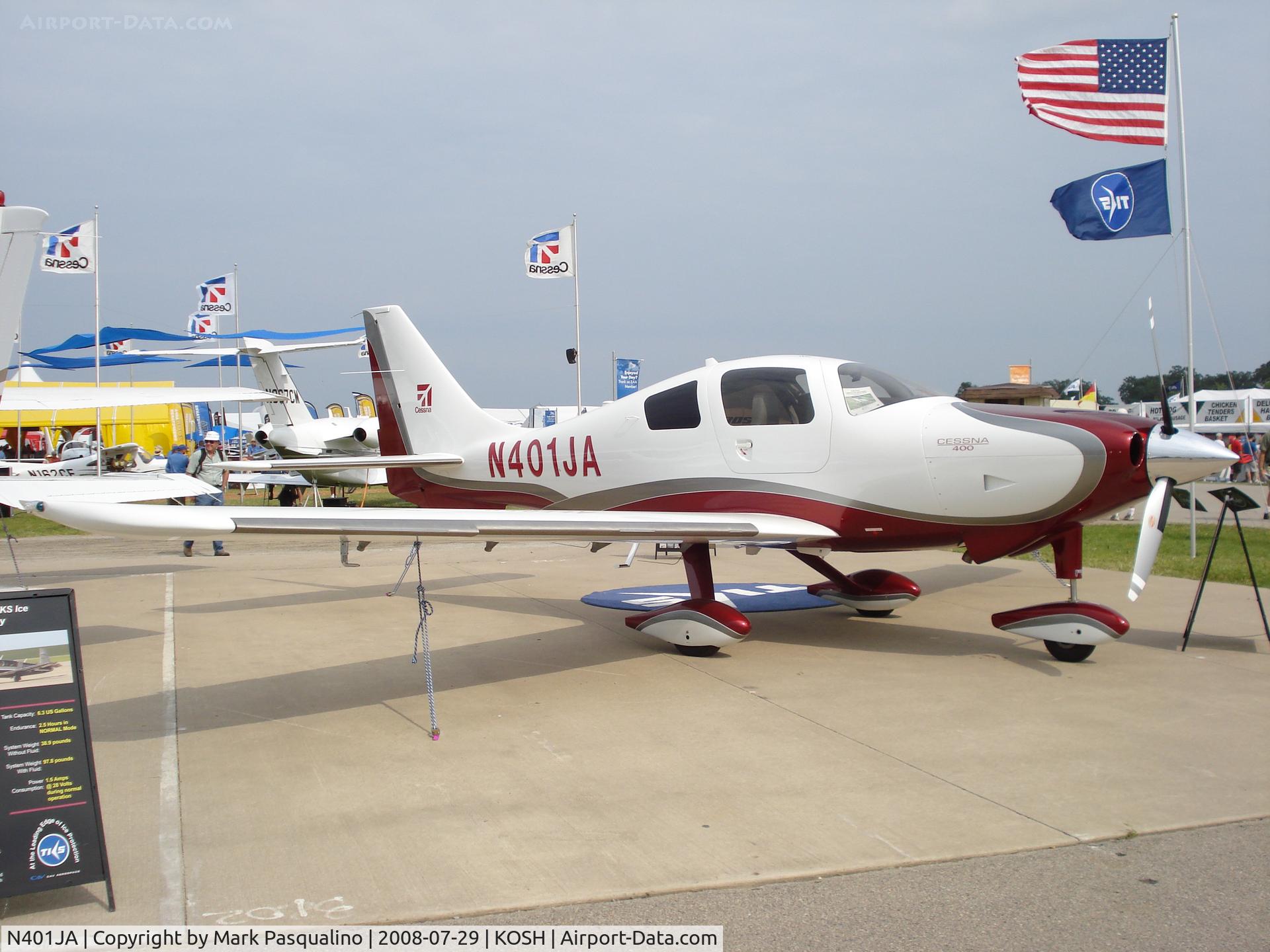 N401JA, 2008 Cessna LC41-550FG C/N 411031, Cessna 400
