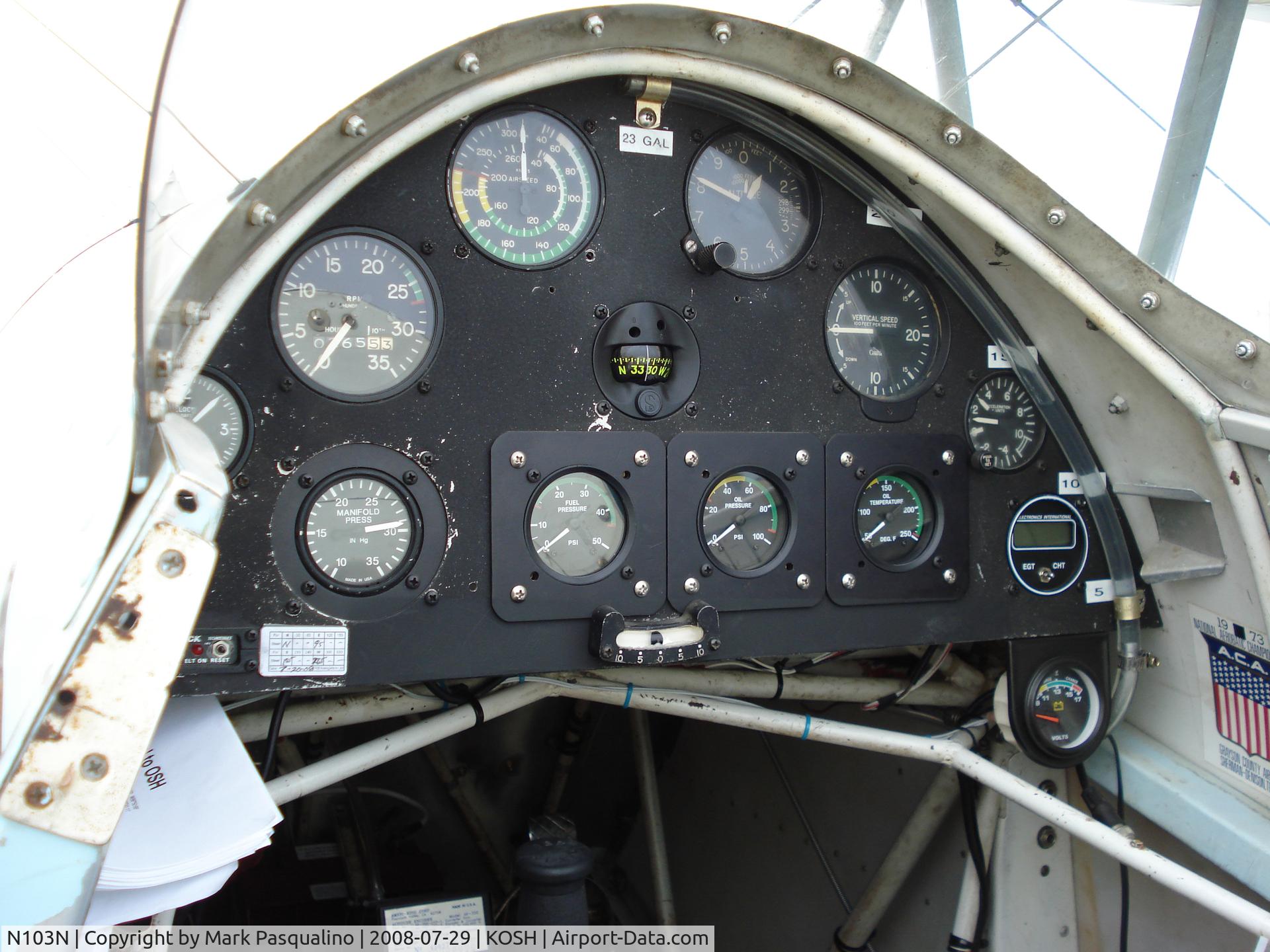 N103N, 1972 Bucker Bu-133S Jungmeister C/N 5, BU133S