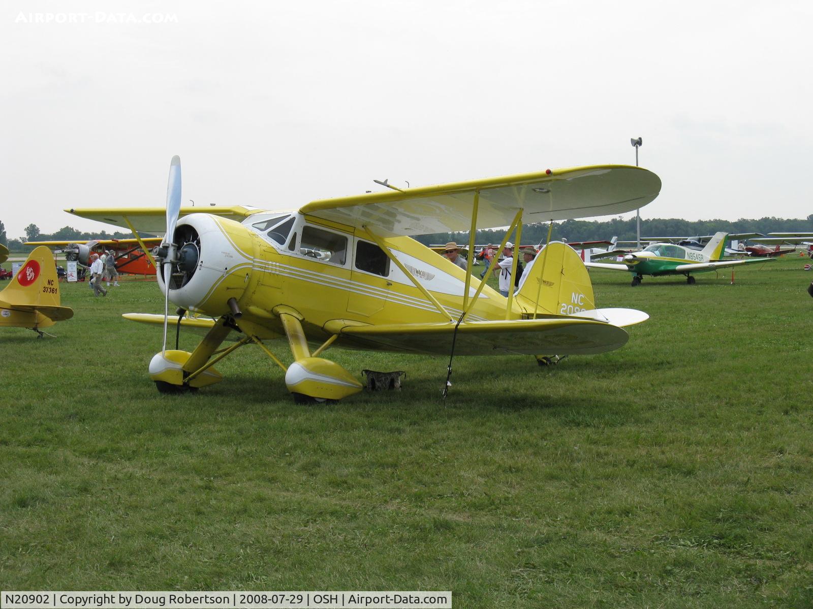 N20902, 1939 Waco ZKS-7 C/N 5214, 1939 Waco ZKS-7, Jacobs L5 225 Hp radial