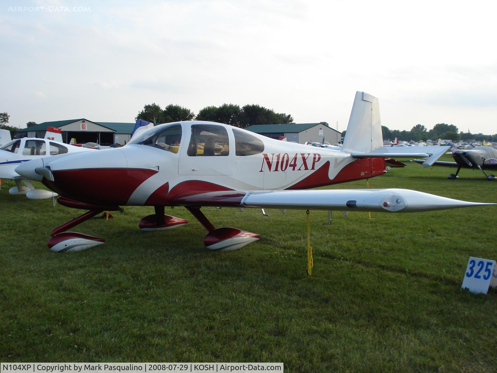 N104XP, 2006 Vans RV-10 C/N 40111, RV-10