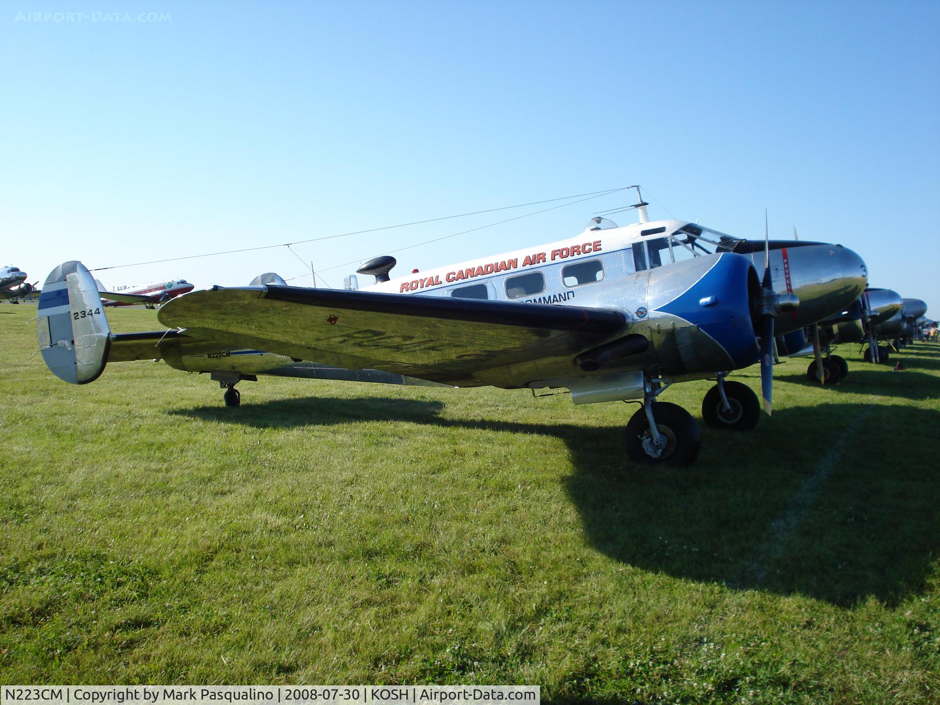 N223CM, 1952 Beech D18S C/N CA223, Beech D18S