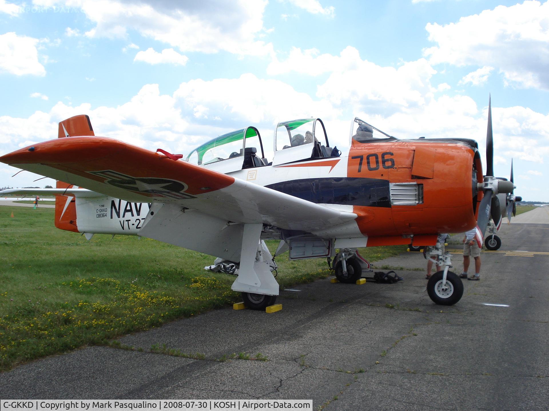 C-GKKD, 1954 North American T-28B Trojan C/N 200-435, North American T-28B