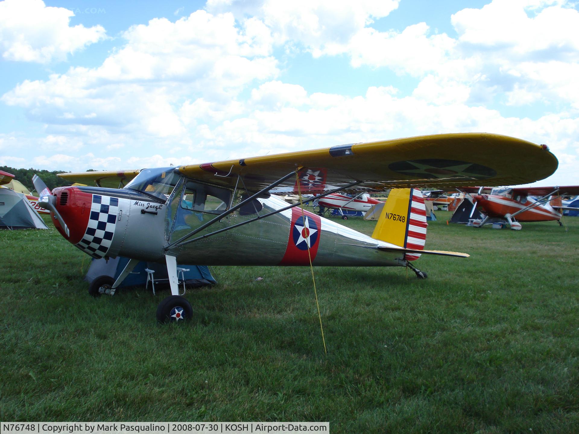 N76748, 1946 Cessna 140 C/N 11180, Cessna 140