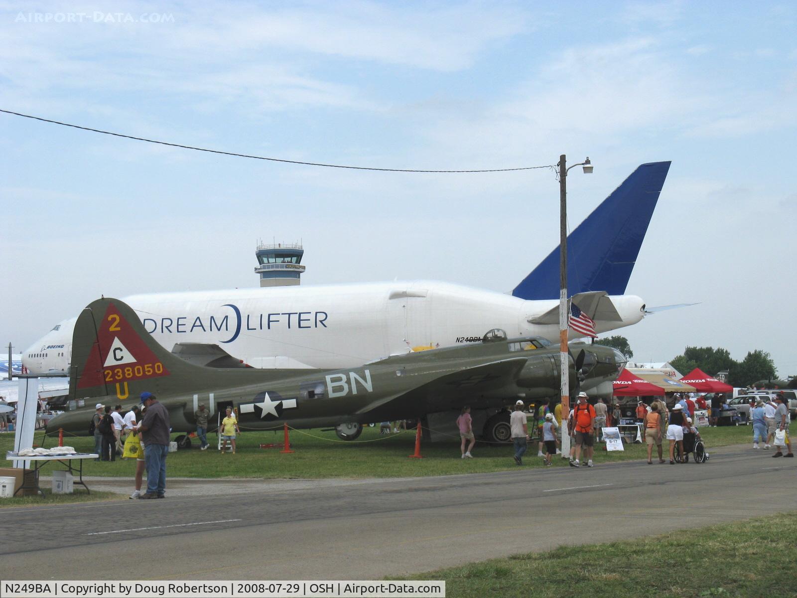 N249BA, 1989 Boeing 747-409LCF C/N 24309, Boeing 747-409 DREAMLIFTER, four Turbofans