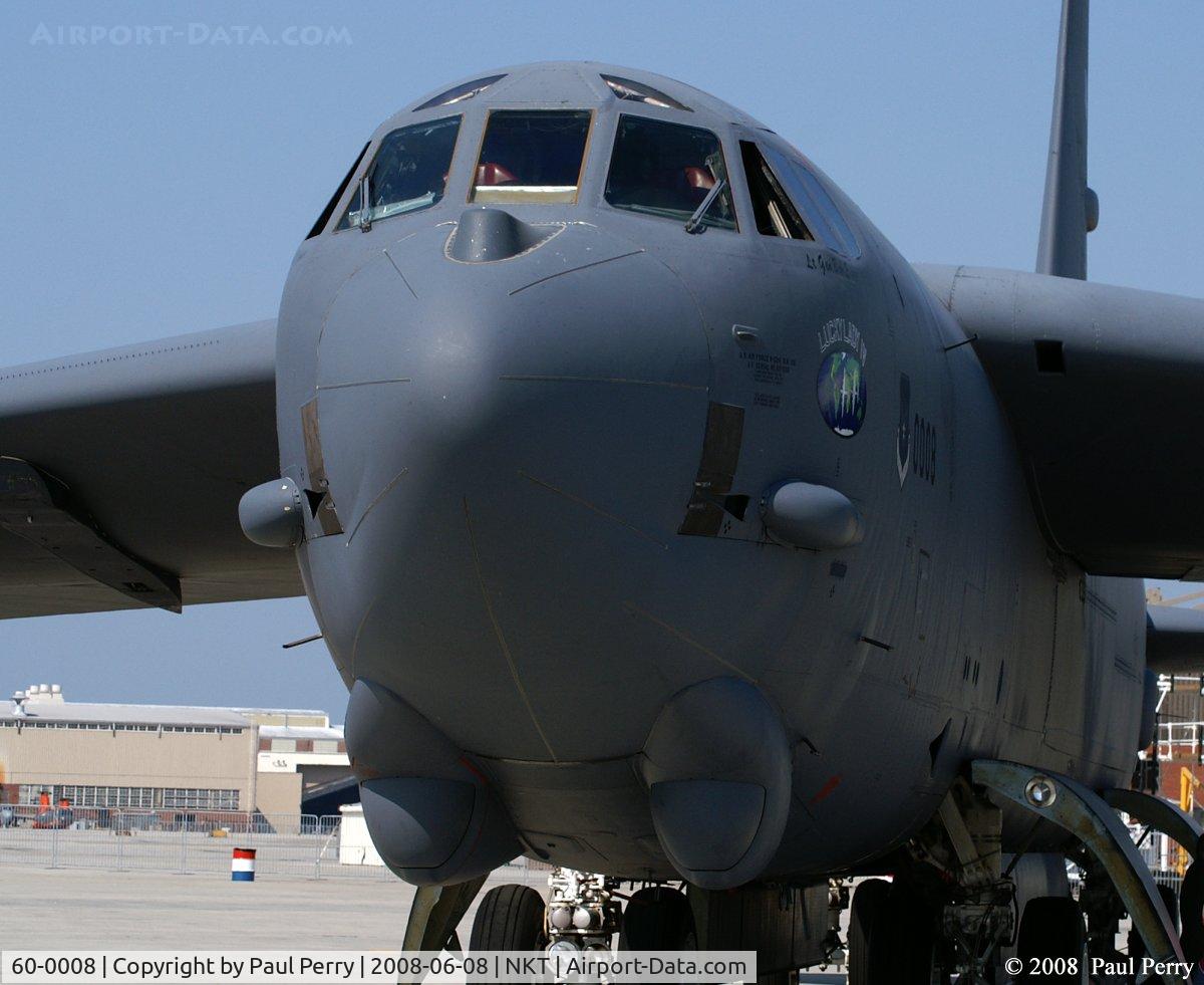 60-0008, 1960 Boeing B-52H Stratofortress C/N 464373, Facetime with the legend