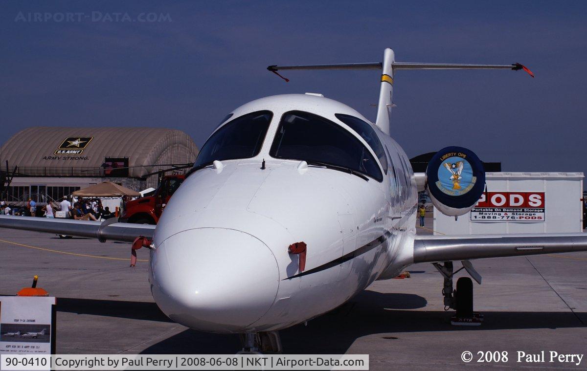 90-0410, 1990 Beechcraft T-1A Jayhawk C/N TT-14, Not teeming with spectators...yet
