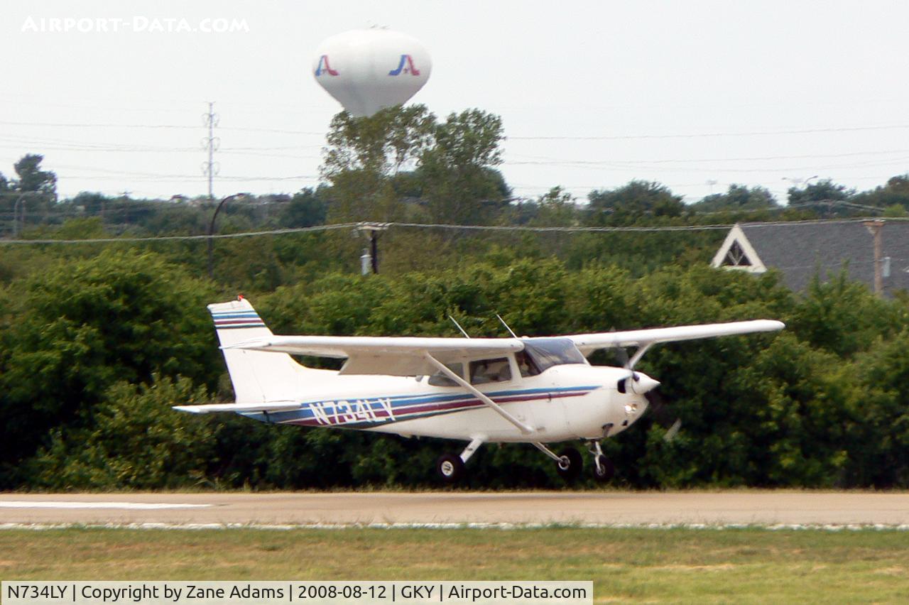 N734LY, 1977 Cessna 172N C/N 17268949, At Arlington Municipal